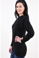 Women Sweater Vero Moda Daisy Shoulder Long Black